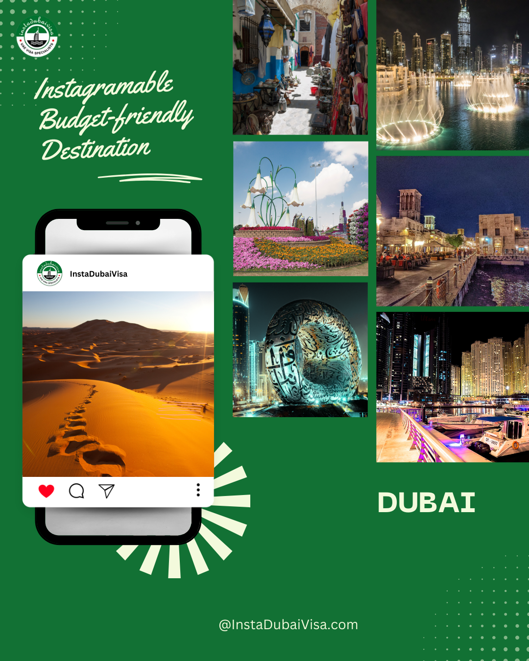 dubai tourism on a budget from instadubaivisa