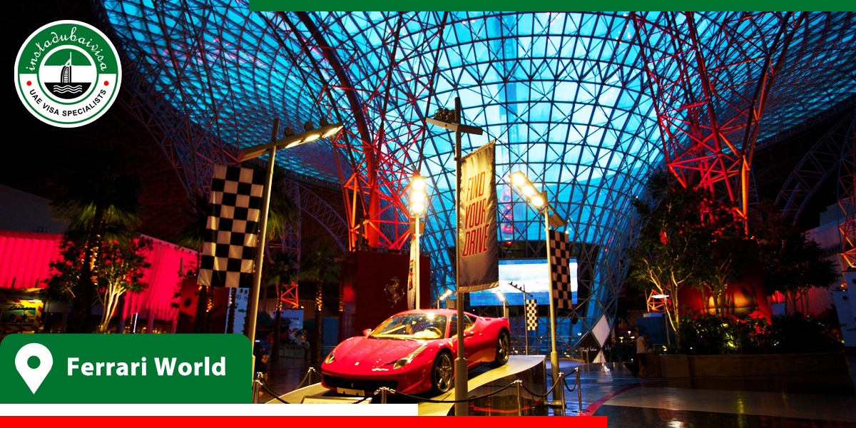 ferrari world from instadubaivisa